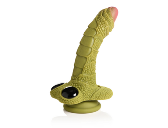 Creature Cocks Swamp Monster Scaly Silicone Dildo - Black - Erotic ...