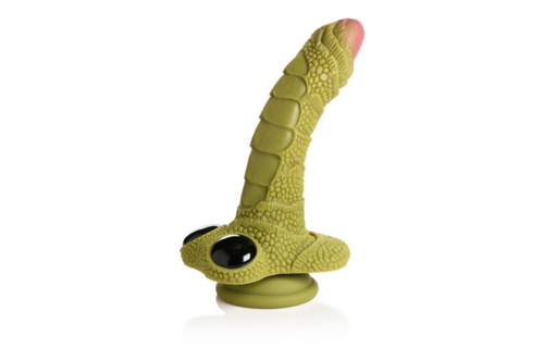 Sumpfmonster geschuppter Silikon-Dildo 24 cm – intensives Vergnügen