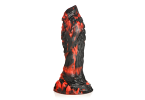 Magere Hein - Siliconen Dildo - Rood/Zwart