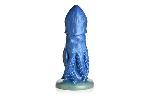 Cocktopus Octopus - Siliconen Dildo - Blauw