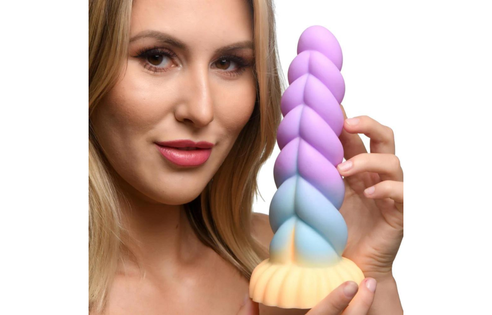 Siliconen Eenhoorn Dildo 21 cm – Magie & Fantasie ervaren