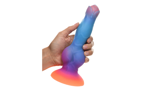 Weltraumschwanz - Leuchtend im Dunkeln - Silikon Dildo für Aliens