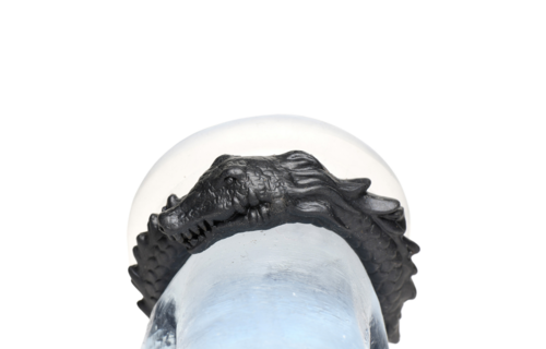 Black Caiman Penis Ring 7.6 cm – Silicone, Tough & Playful