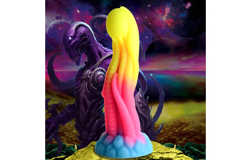 Tenta Glow - In het donker oplichtende siliconen dildo