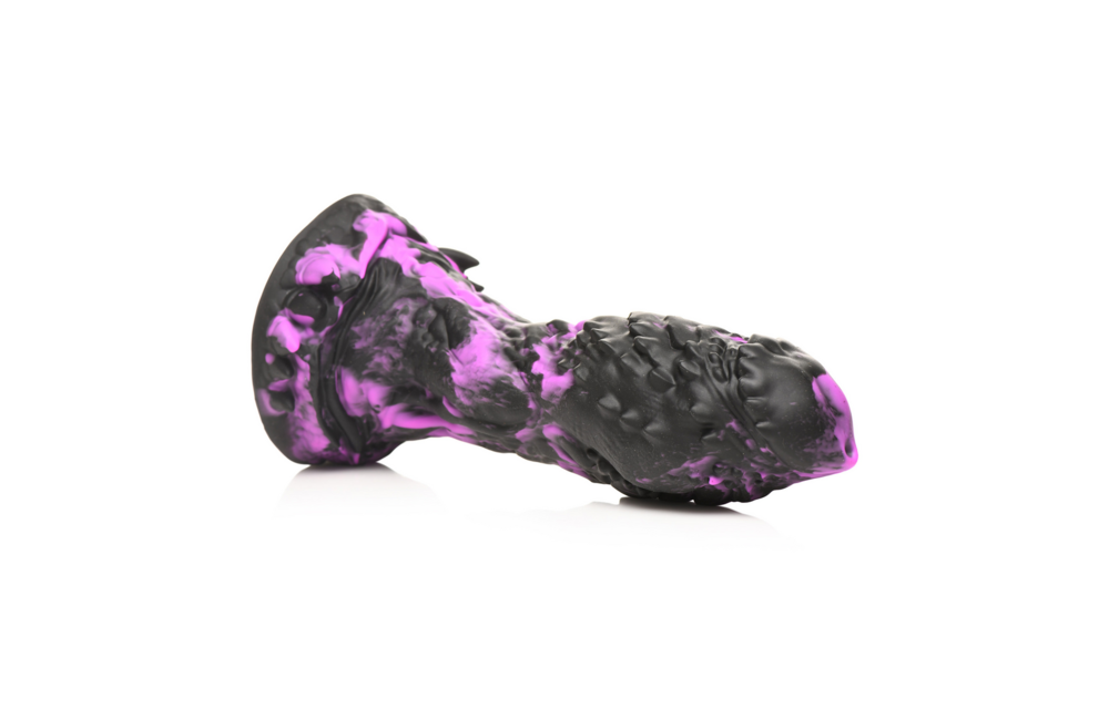 Grim Silikon-Dildo 19,8 cm – Bedrohlich & strukturiert