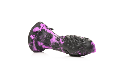 Grim Siliconen Dildo 19,8 cm – Dreigend & Getextureerd