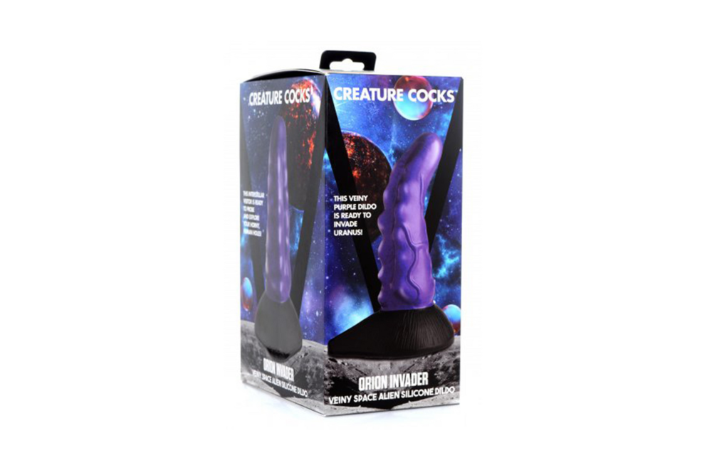 Orion Invader Dildo 18,4 cm | Silikon-Alien mit Adern