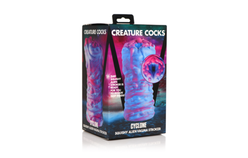 Cyclone - Alien Vagina Stroker aus Silikon - Lila