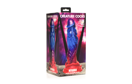 Intruder - Alien Silicone Dildo - Purple