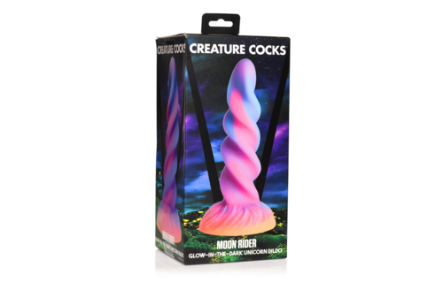 Moon Rider Einhorn-Dildo 18,1 cm – Leuchtendes & magisches Vergnügen