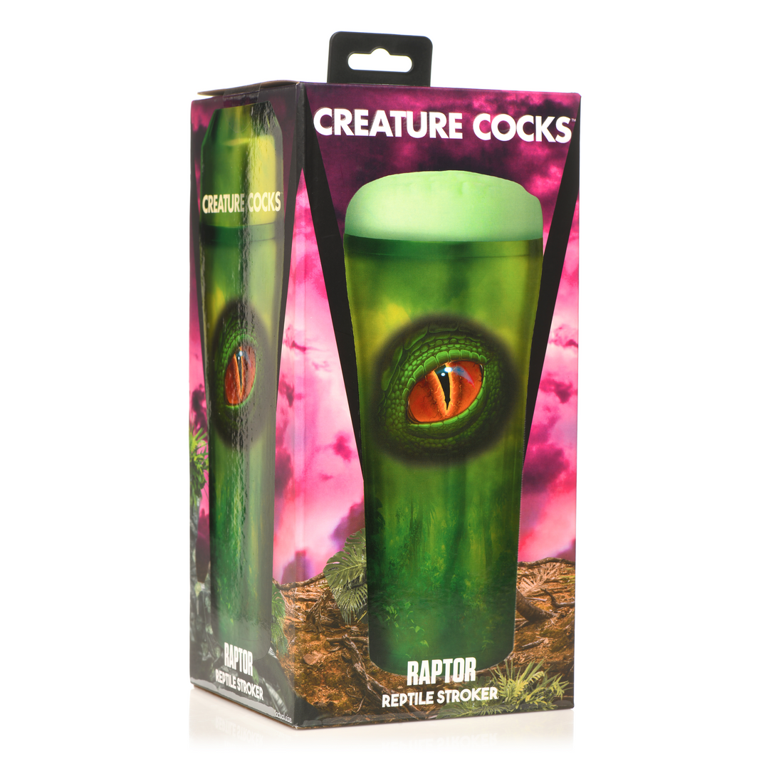 Raptor - Reptil-Streichler - Grün