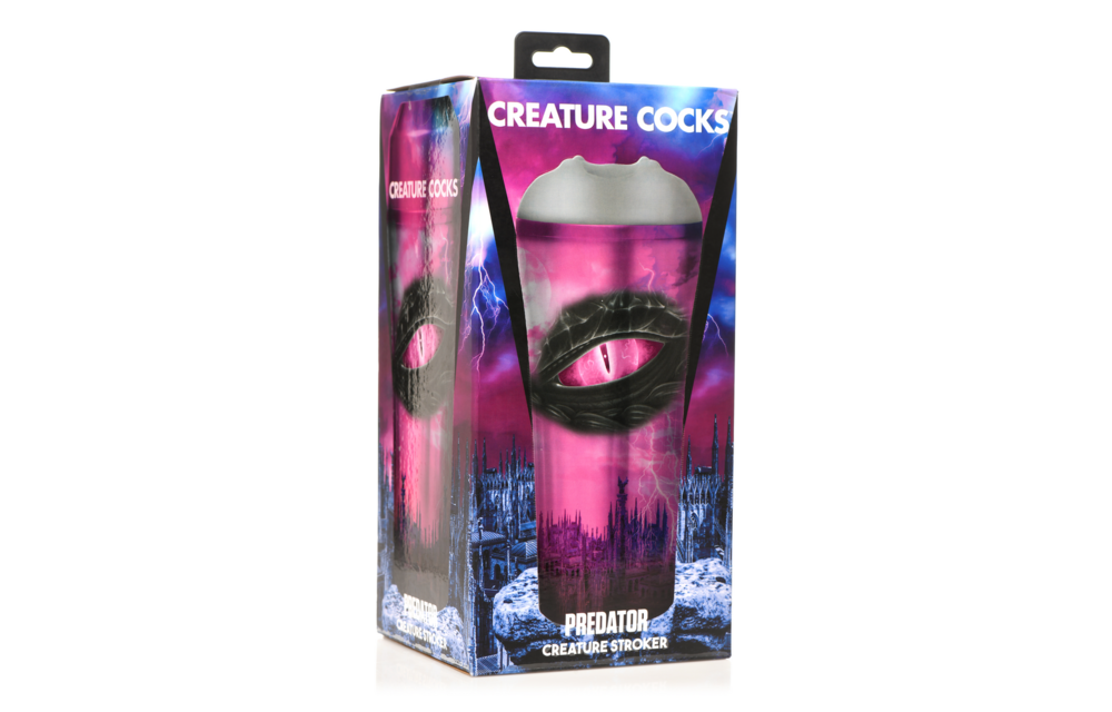Predator Creature Stroker Grijs - Intensieve Sensuele Textuur
