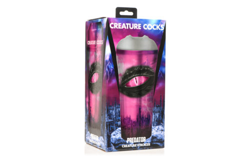 Predator Creature Stroker Grijs - Intensieve Sensuele Textuur