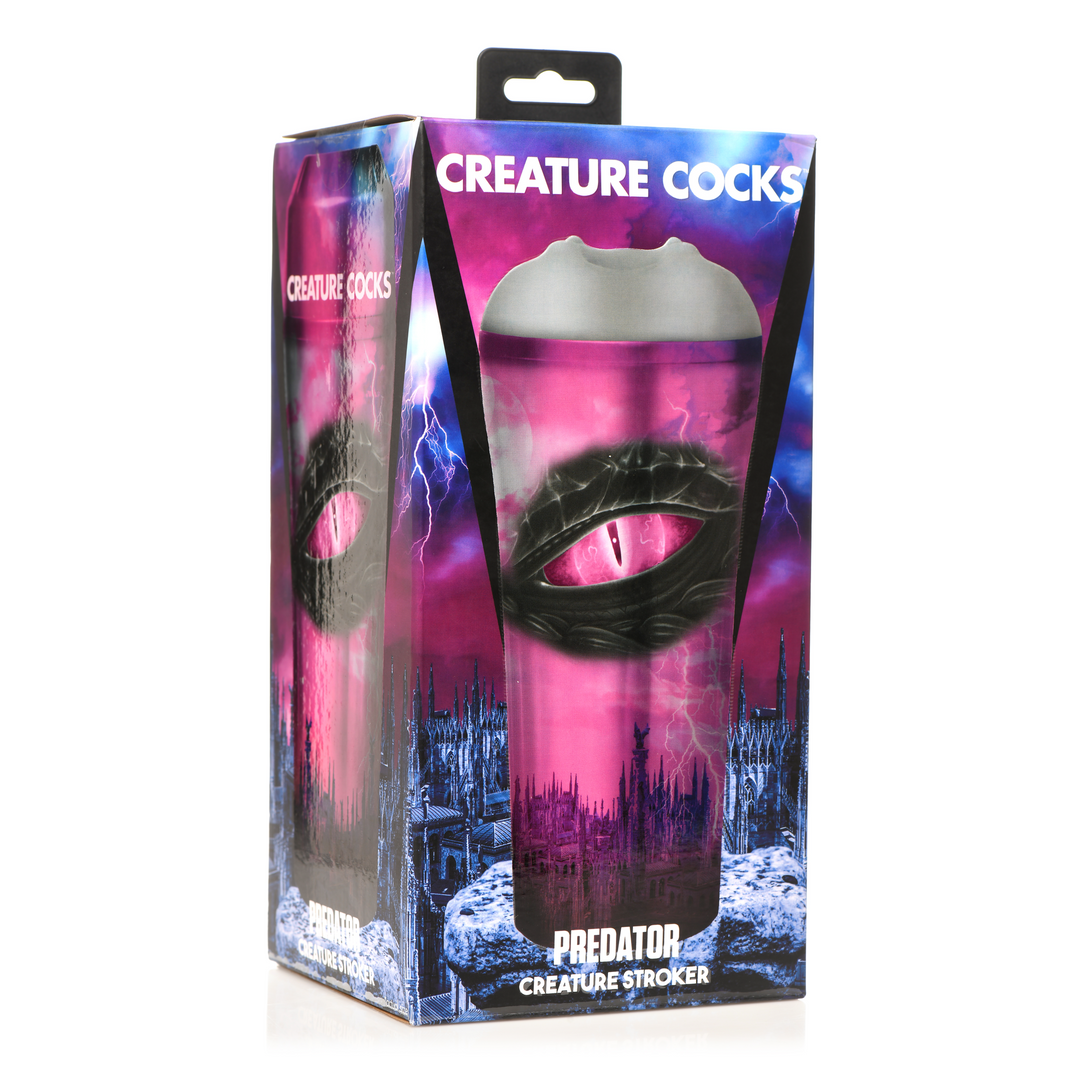 Predator Creature Stroker Grau – Intensive sinnliche Textur