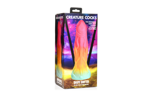 Gedaanteverwisselaar 20,3 cm - Alien Siliconen Dildo XR Brands