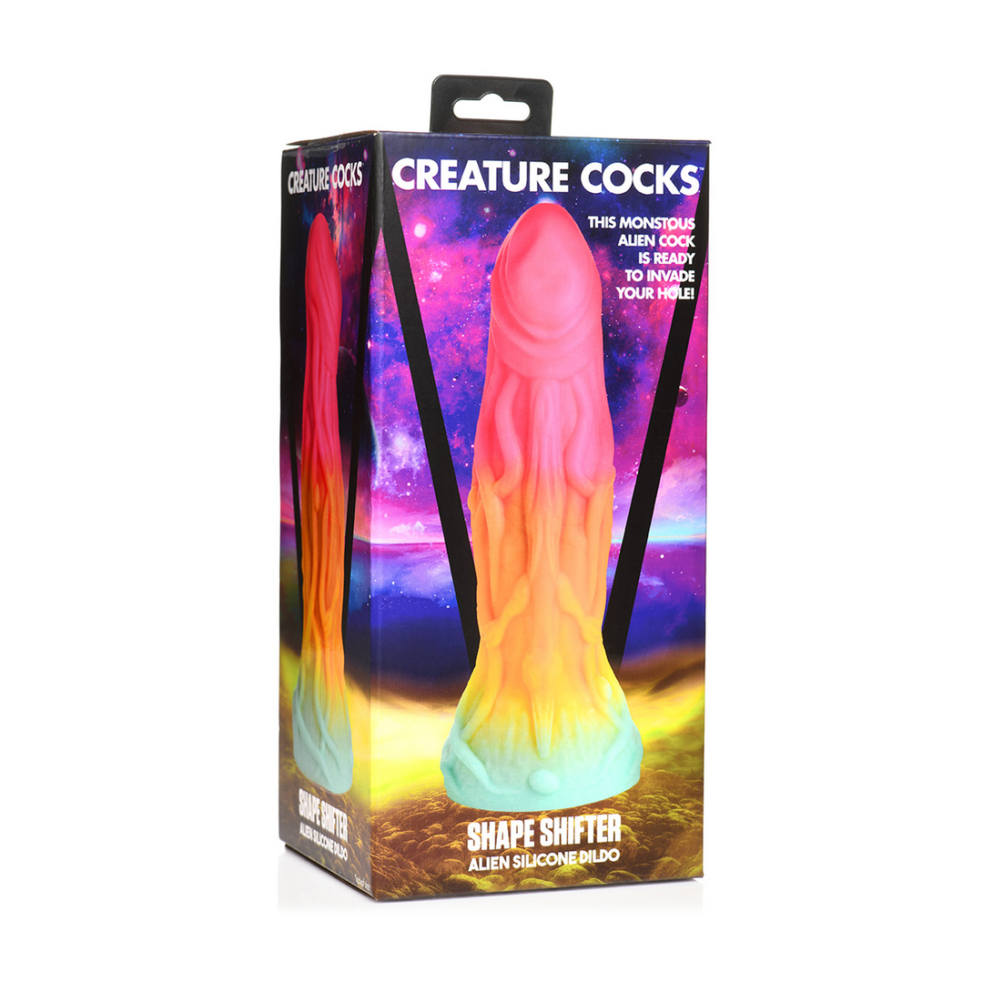 Gedaanteverwisselaar 20,3 cm - Alien Siliconen Dildo XR Brands