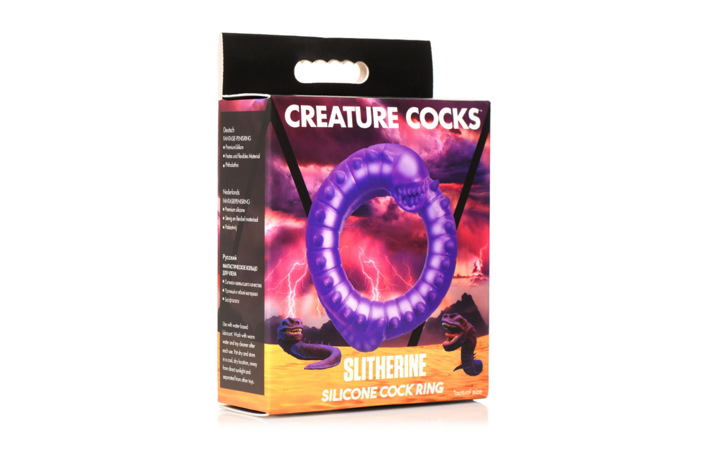 Slitherine Cockring Lila 7,5 cm – Komfort & coole Sensation