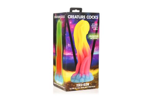 Tenta Glow - Glow-in-the-Dark Silicone Dildo
