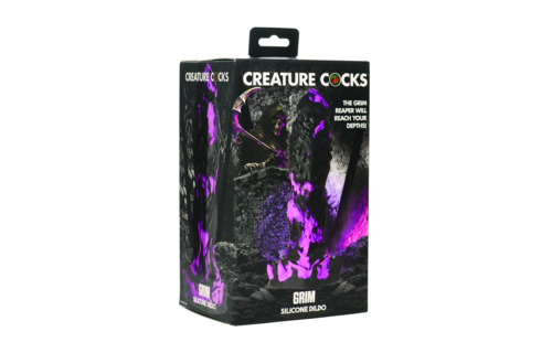 Grim Silicone Dildo 19.8 cm – Menacing & Textured