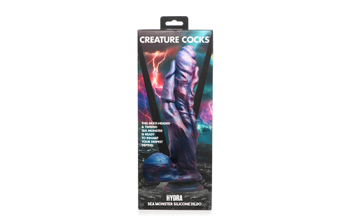 Hydra Sea Monster - Silicone Dildo - Purple