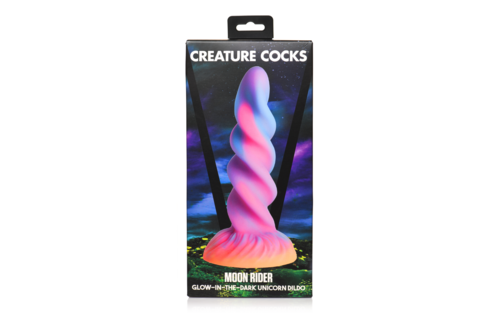 Moon Rider Unicorn Dildo 18.1 cm – Glowing & Magical Pleasure