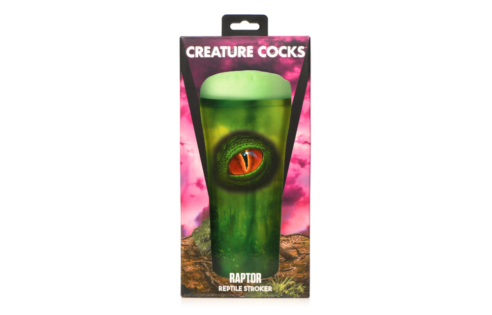 Raptor Reptiel Stroker Groen – Realistisch & Intens Genot