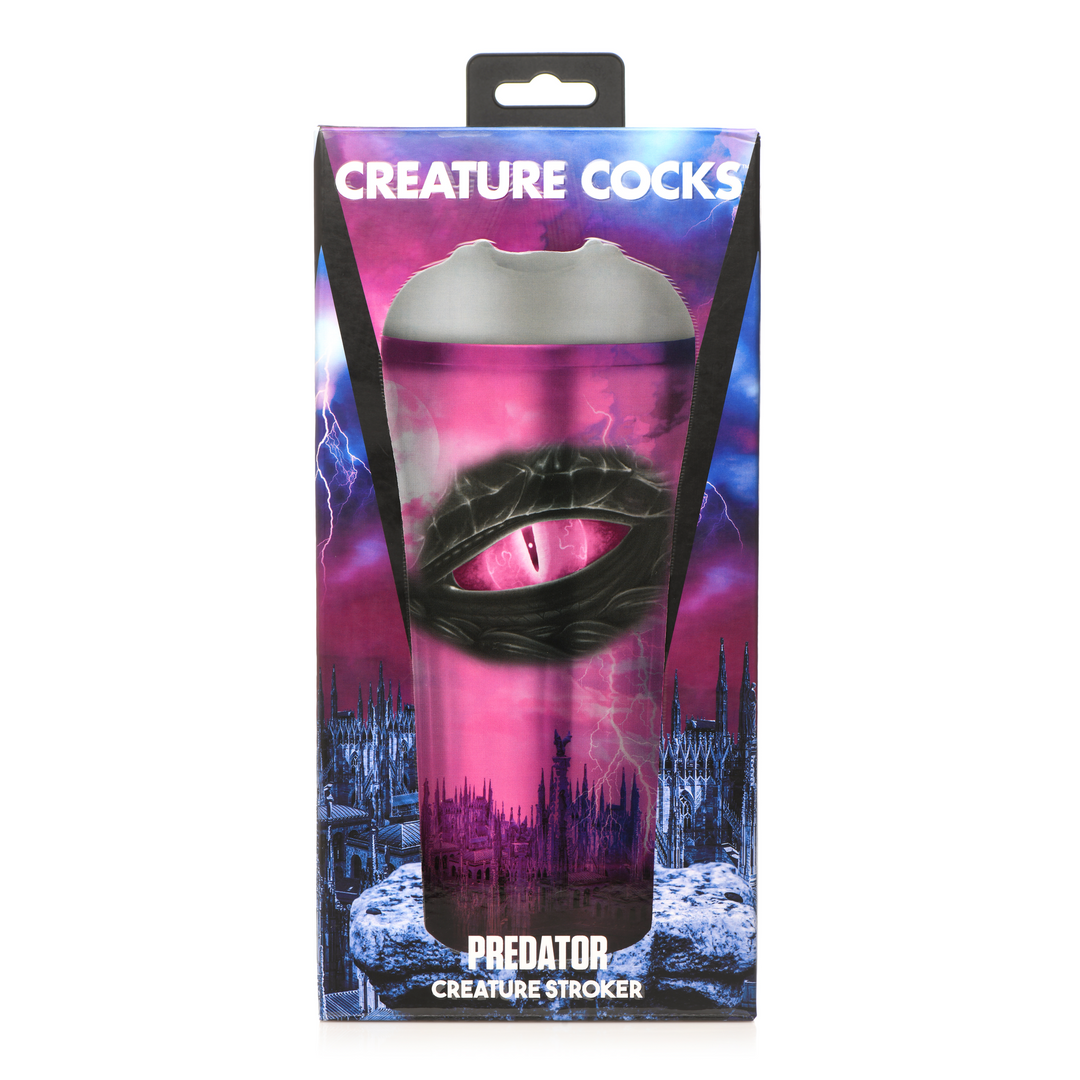 Predator Creature Stroker Grijs - Intensieve Sensuele Textuur