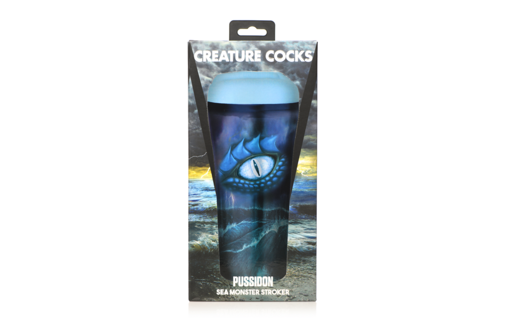 Pussidon Zeemonster Stroker Blauw – Ultiem Mannen Genot