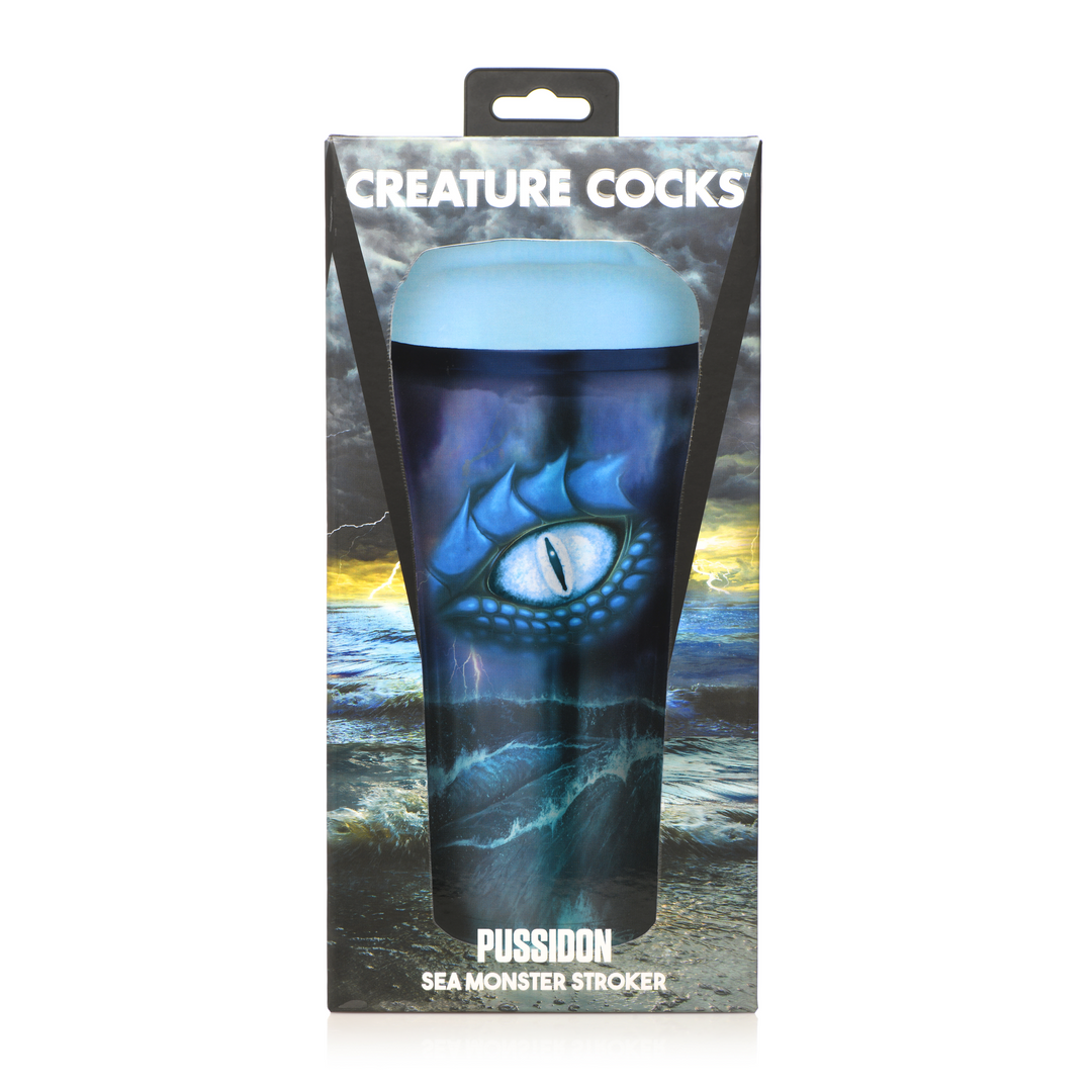 Pussidon Sea Monster Stroker Blau – Ultimatives Vergnügen für Männer