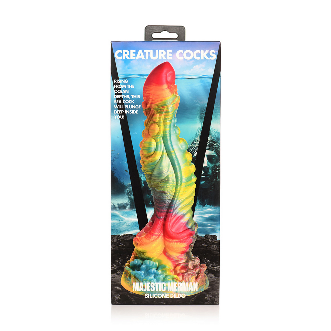 Majestic Merman 25.9 cm - Silicone Dildo | Colourful & Long