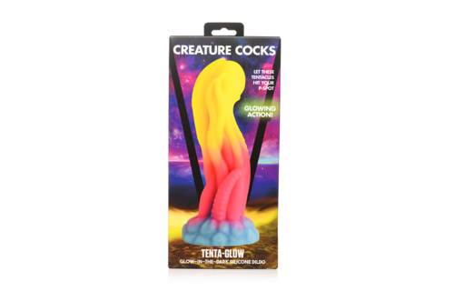 Tenta Glow - Glow-in-the-Dark Silicone Dildo