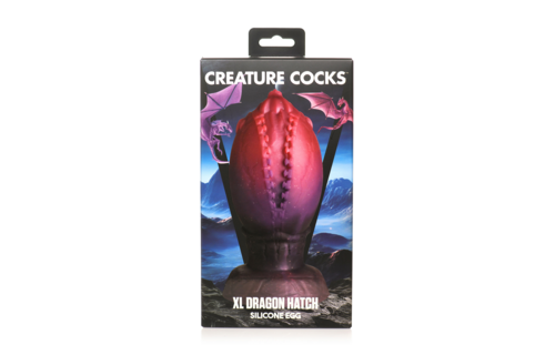 Dragon Hatch XL Silikon-Ei 17,5 cm – Entdecke deinen Drachen!