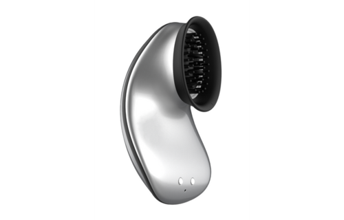 Twitch Hands-Free - Zuigende En Vibrerende Clitoris Stimulator Zilver