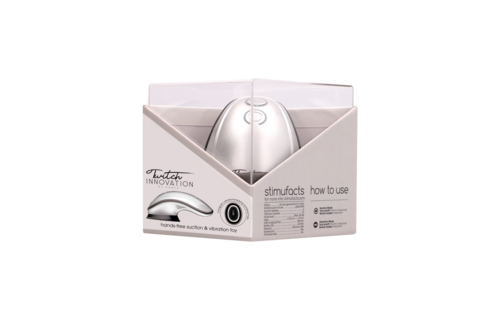 Twitch Hands-Free - Sucking And Vibrating Clitoral Stimulator Silver