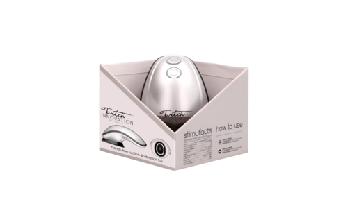 Twitch Hands-Free - Sucking And Vibrating Clitoral Stimulator Silver
