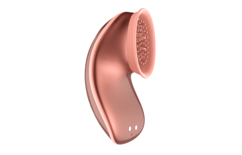 Twitch Hands-Free - Sucking And Vibrating Clitoral Stimulator Pink