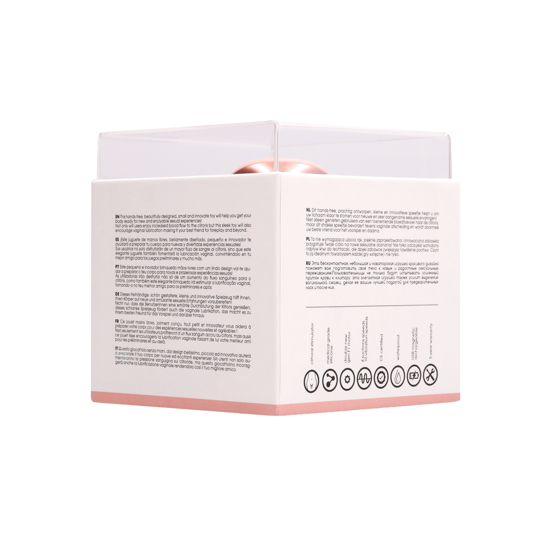 Twitch Hands-Free - Zuigende En Vibrerende Clitoris Stimulator Roze