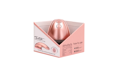 Twitch Hands-Free - Sucking And Vibrating Clitoral Stimulator Pink