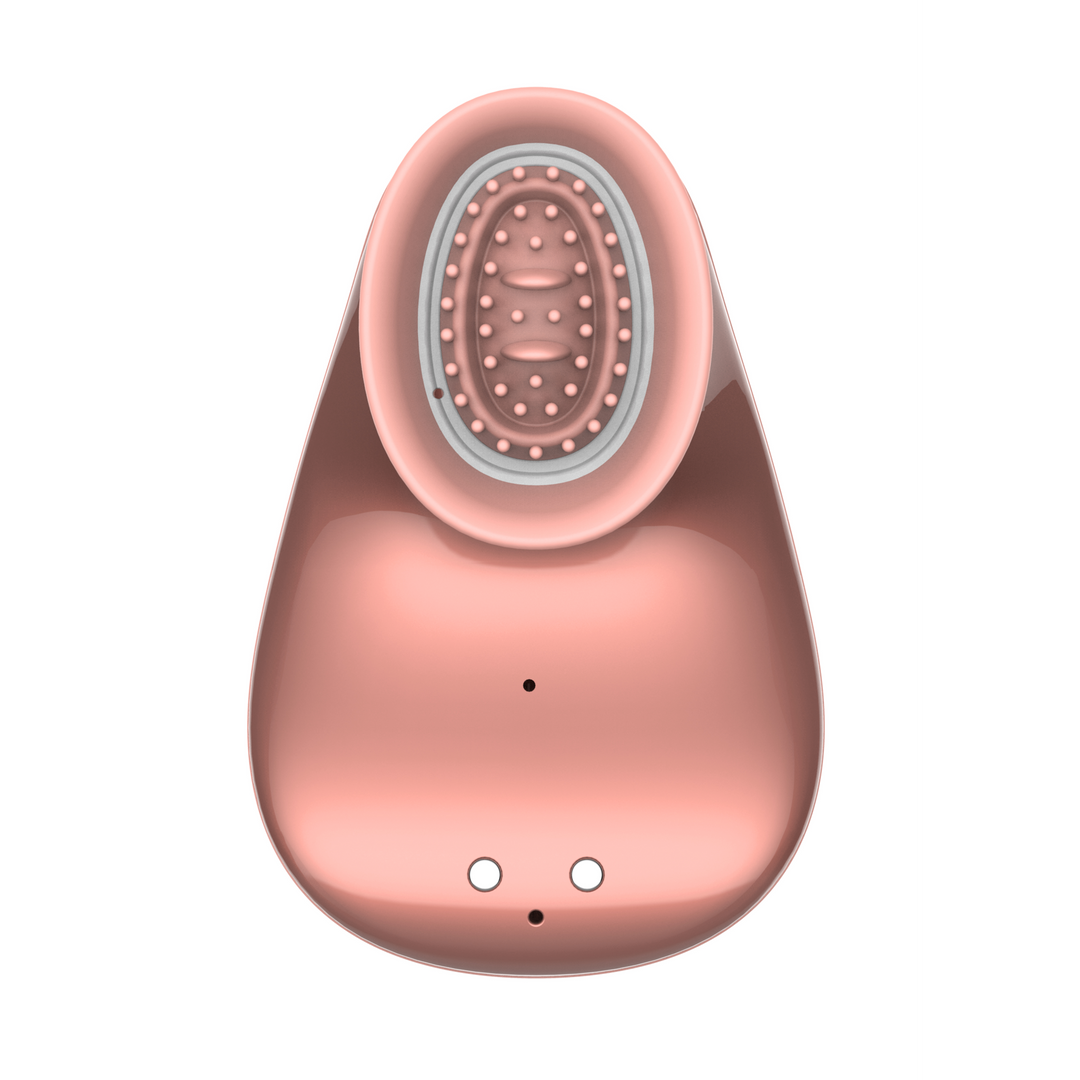 Twitch Hands-Free Clitoris Stimulator Roze – Zuigend & Vibrerend