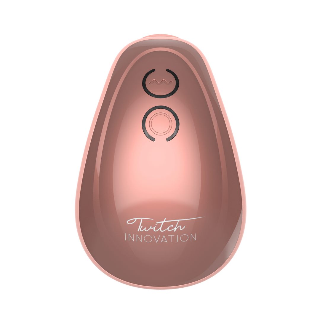 Twitch Hands-Free Klitorisstimulator Rosa – Saugend & Vibrierend