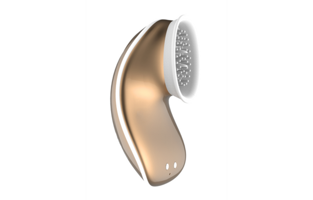 Twitch Hands-Free Klitorisstimulator Gold – Vibrierend & Saugend