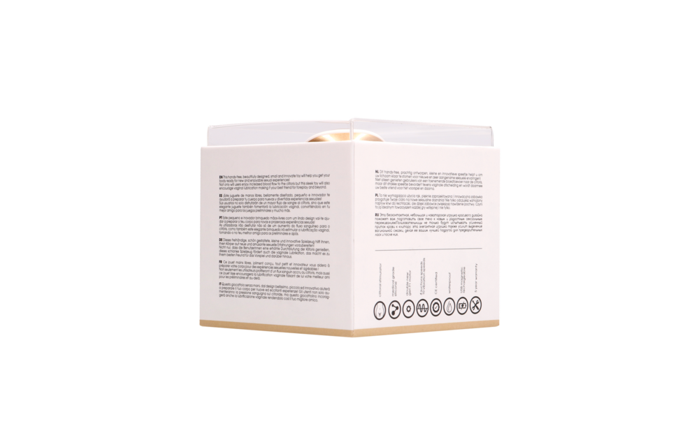 Twitch Hands-Free - Sucking And Vibrating Clitoral Stimulator Gold