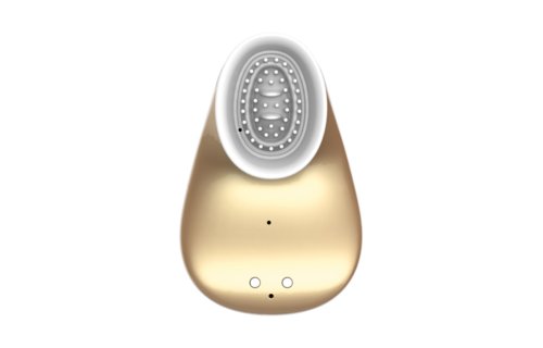 Twitch Hands-Free Klitorisstimulator Gold – Vibrierend & Saugend