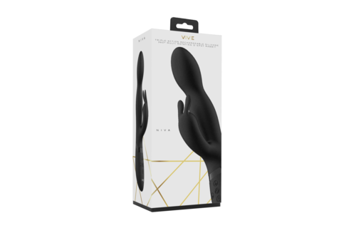 Niva - Rotating Rabbit Vibrator - Schwarz