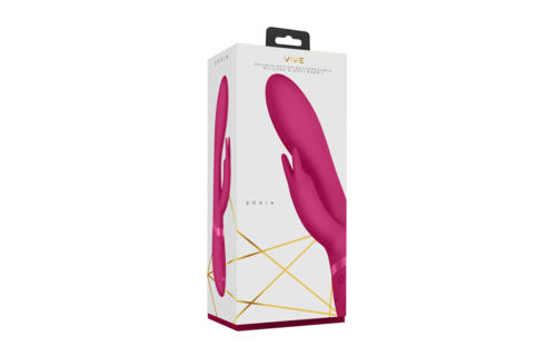 Zosia Classic G-Spot Rabbit – Luxury Silicone Vibrator Pink
