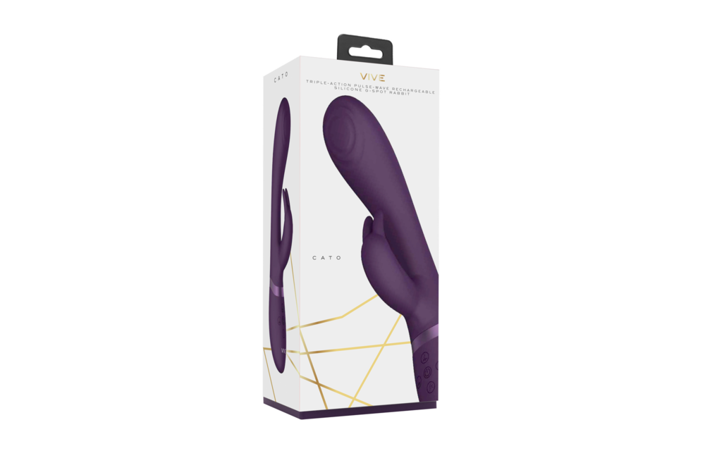 Cato Pulse G-Spot Rabbit Lila – Ultimatives Vergnügen & Innovation