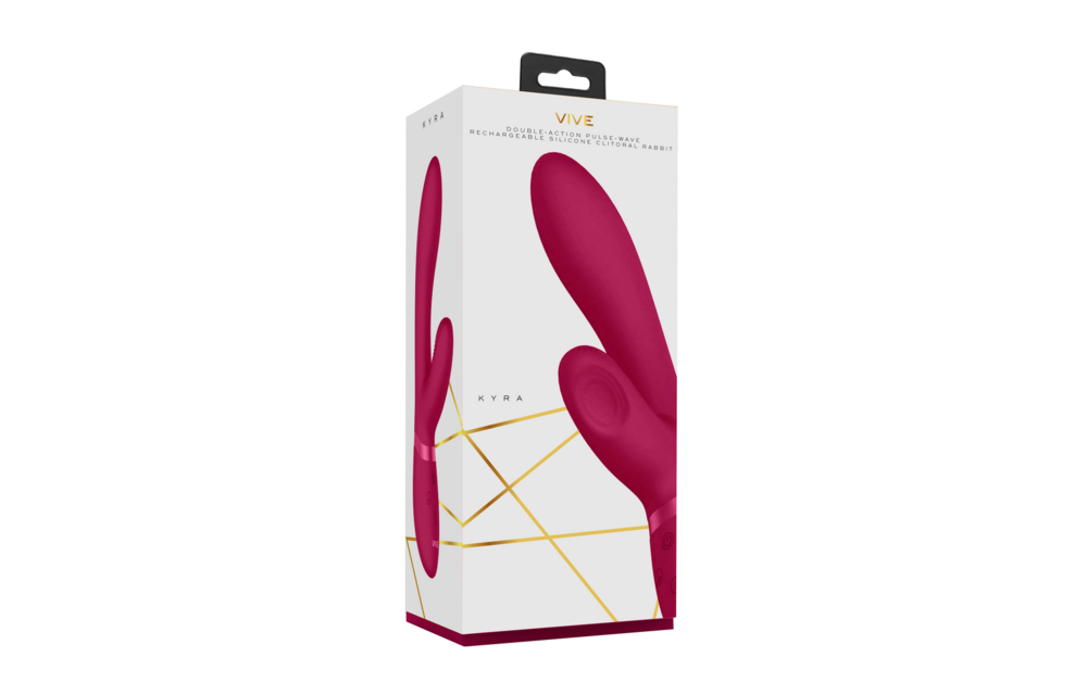 Kyra Pulse Clitoral Rabbit Roze – Intens Genot & Luxe Design