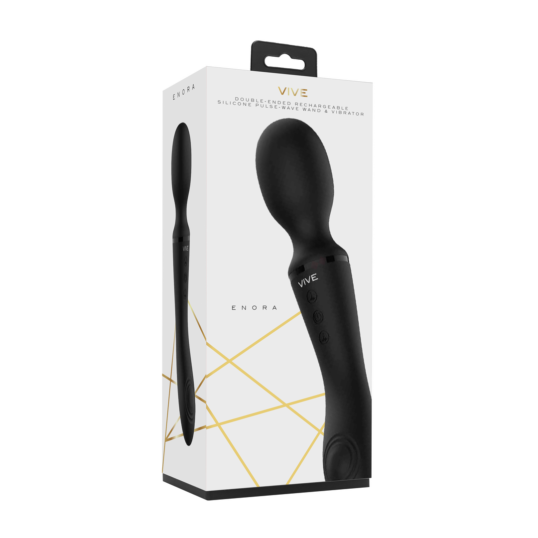 Enora - Wand Vibrator - Zwart