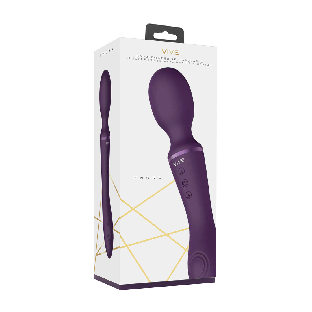 Enora Wand Vibrator Purple - 100+ Functions & Waterproof