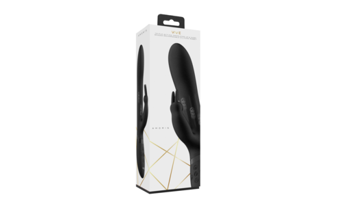 Amoris - Stimulating Beads Rabbit - Schwarz